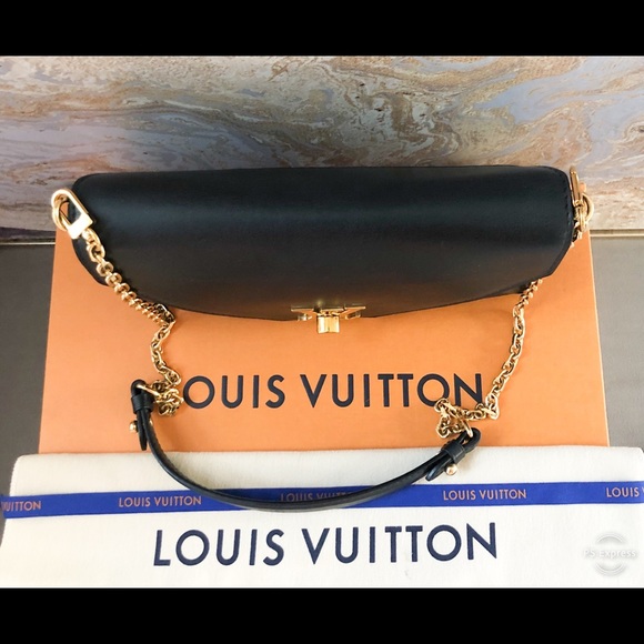 Louis Vuitton Calfskin ‘Love Note’ Black Chain Bag - Picture 7 of 8